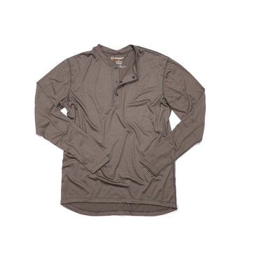 Thunderbolt Sportswear Baseline Henley - 100% Merino 18.5 Micron 170GSM
